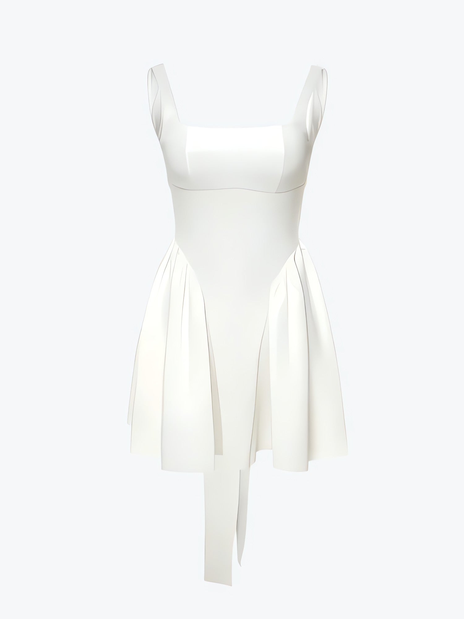 Bow Waist Backless Mini Dress - KAYSMAR