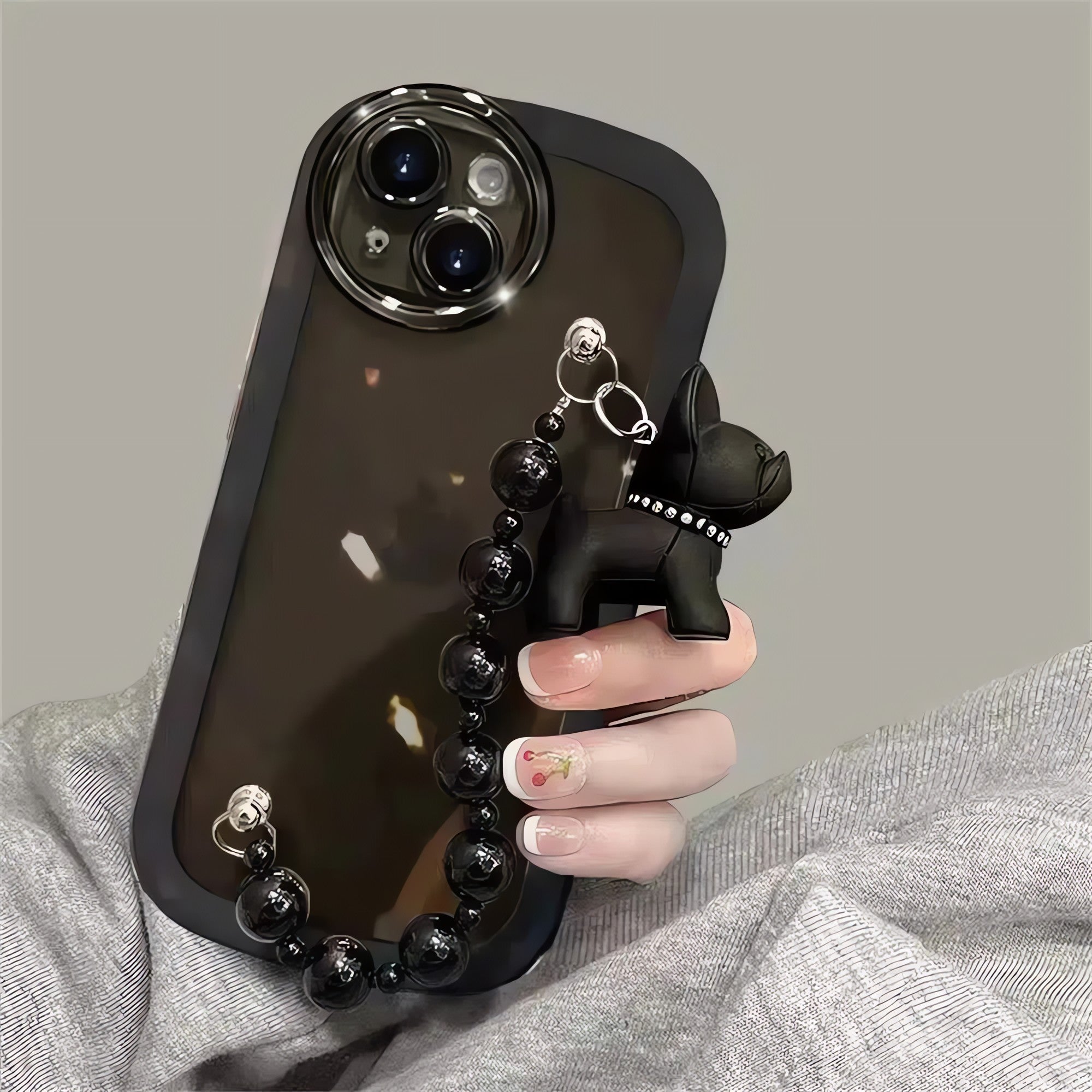 Bulldog Clear Phone Case - KAYSMAR
