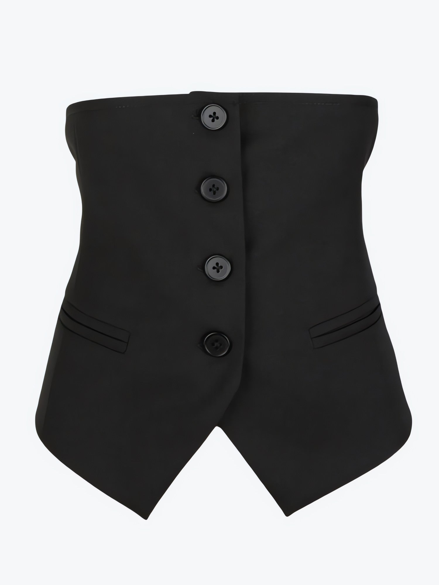 Button-Up Underbust Corset Top - KAYSMAR