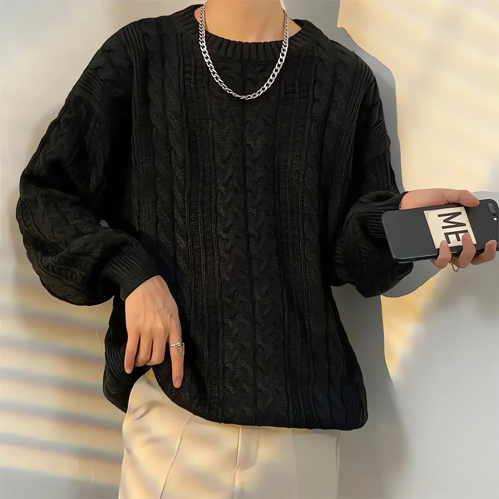 Cable Sweater - KAYSMAR
