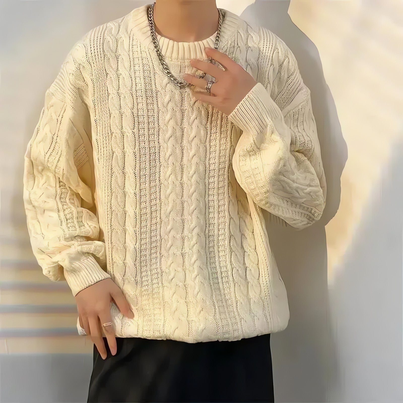Cable Sweater - KAYSMAR