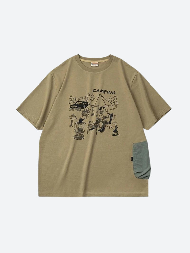 Camping Pocket Tee - KAYSMAR