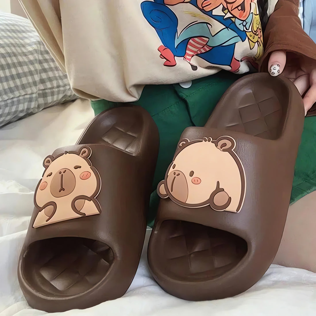 Capybara Rubber Slippers - KAYSMAR