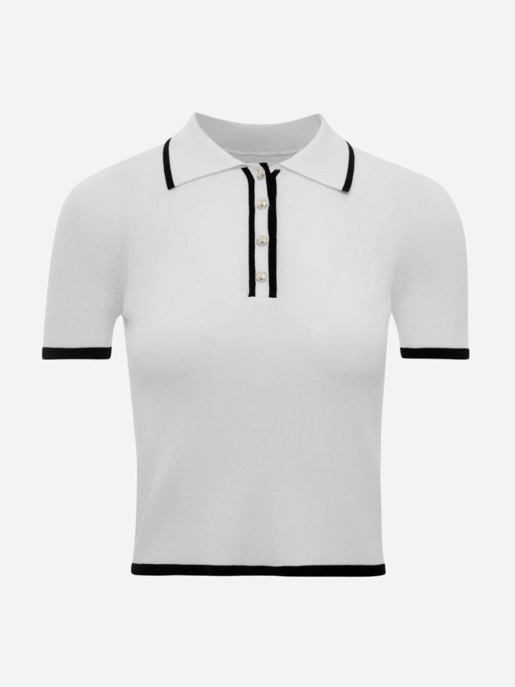 Casual Contrast Corduroy Top - KAYSMAR