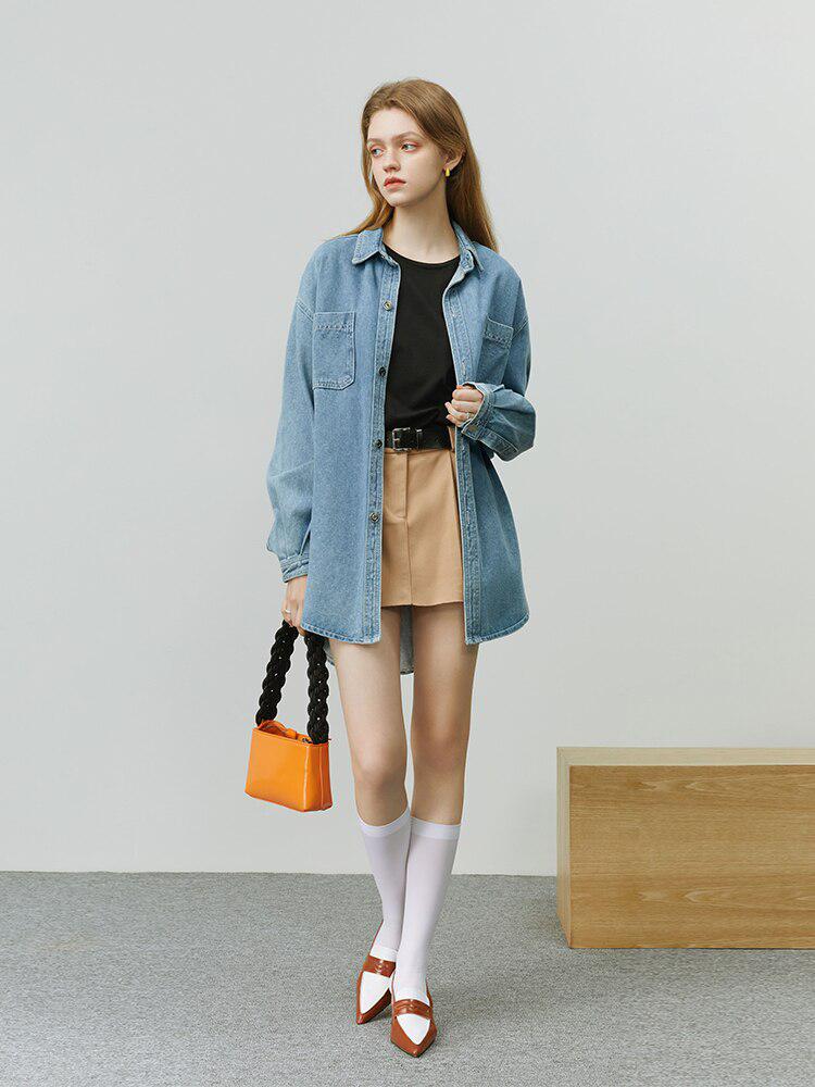 Casual Denim Shirt - KAYSMAR