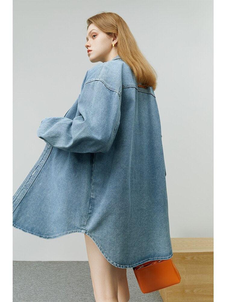 Casual Denim Shirt - KAYSMAR