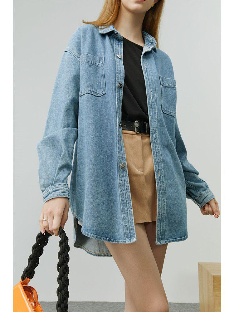 Casual Denim Shirt - KAYSMAR