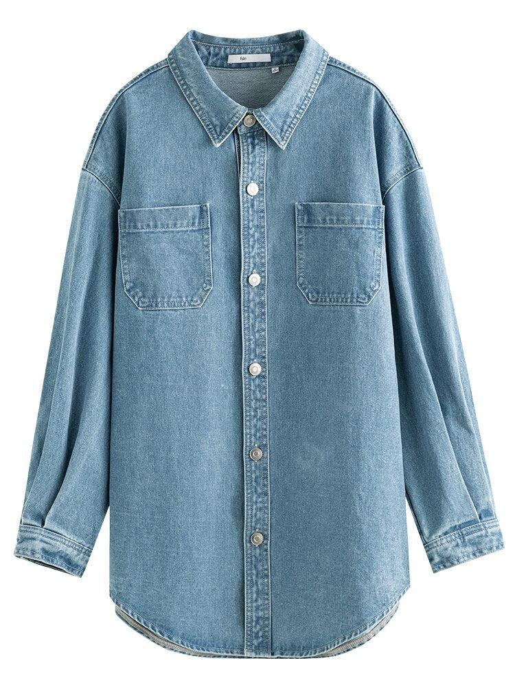 Casual Denim Shirt - KAYSMAR