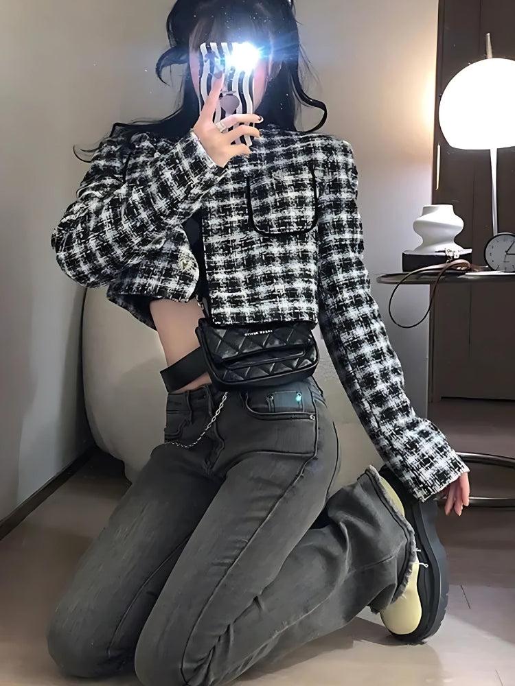 Casual Low Rise Flare Jeans - KAYSMAR
