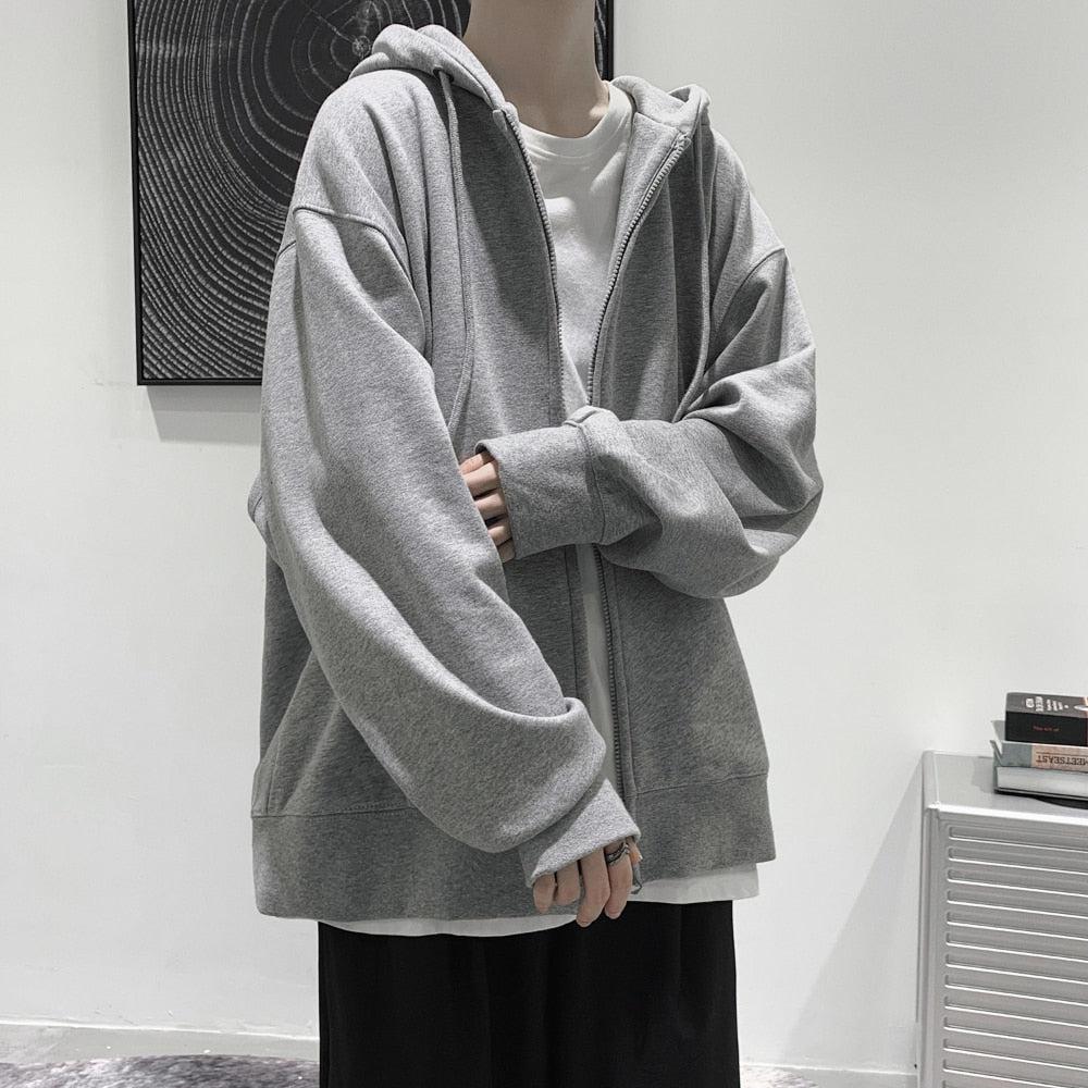Casual Zip-Up Men Hoodie - KAYSMAR