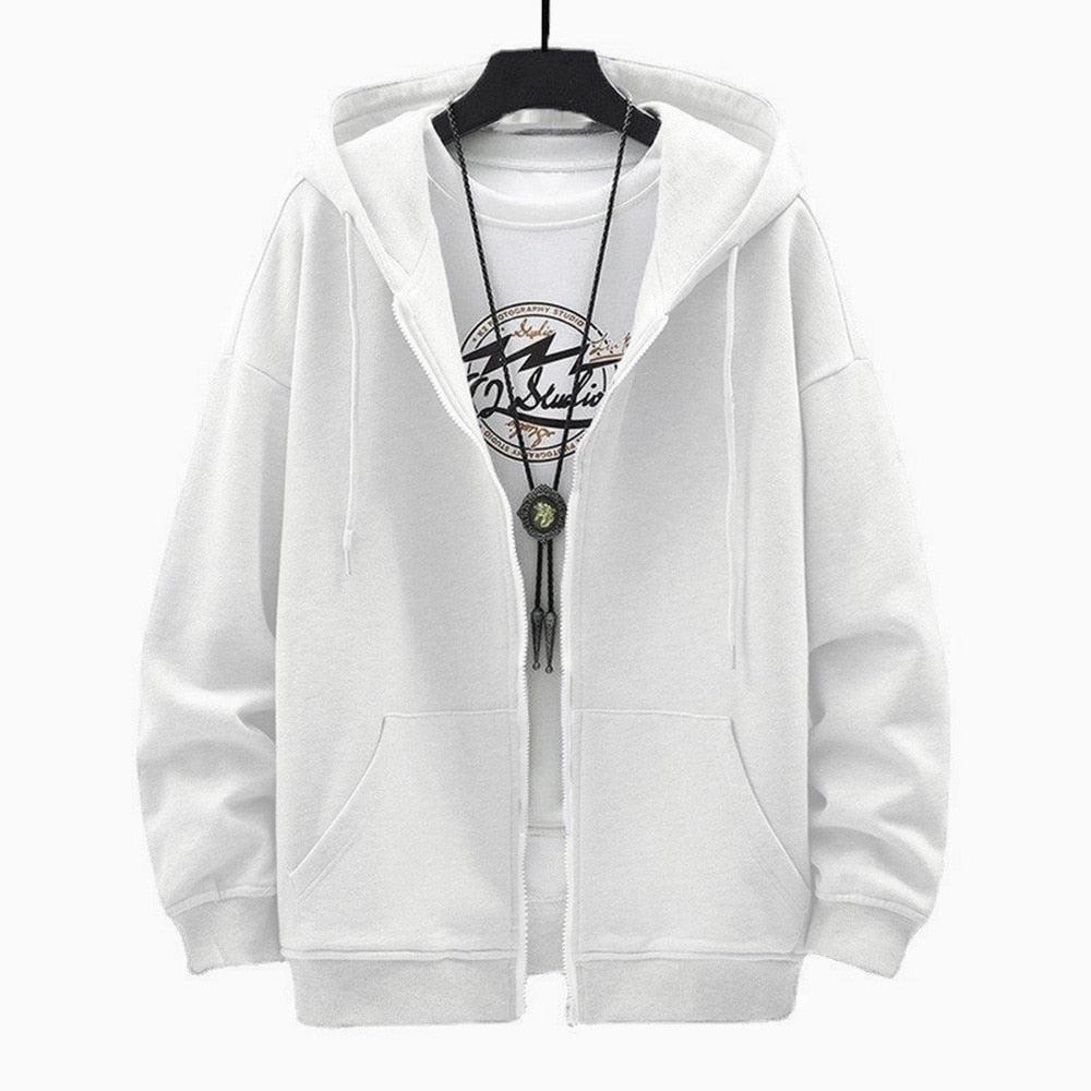 Casual Zip-Up Men Hoodie - KAYSMAR