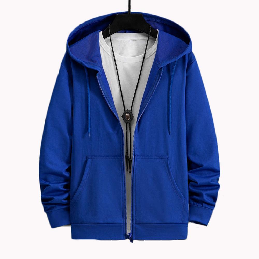 Casual Zip-Up Men Hoodie - KAYSMAR