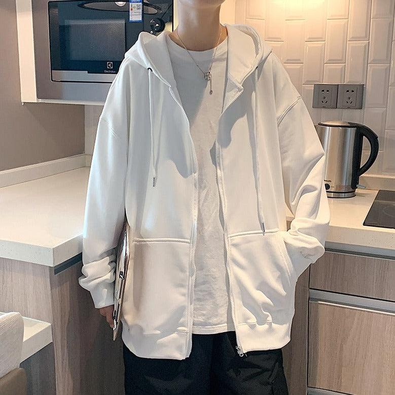 Casual Zip-Up Men Hoodie - KAYSMAR