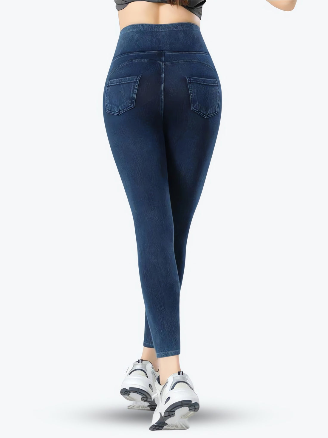 Casual High Rise Fit Denim Jeggings - KAYSMAR