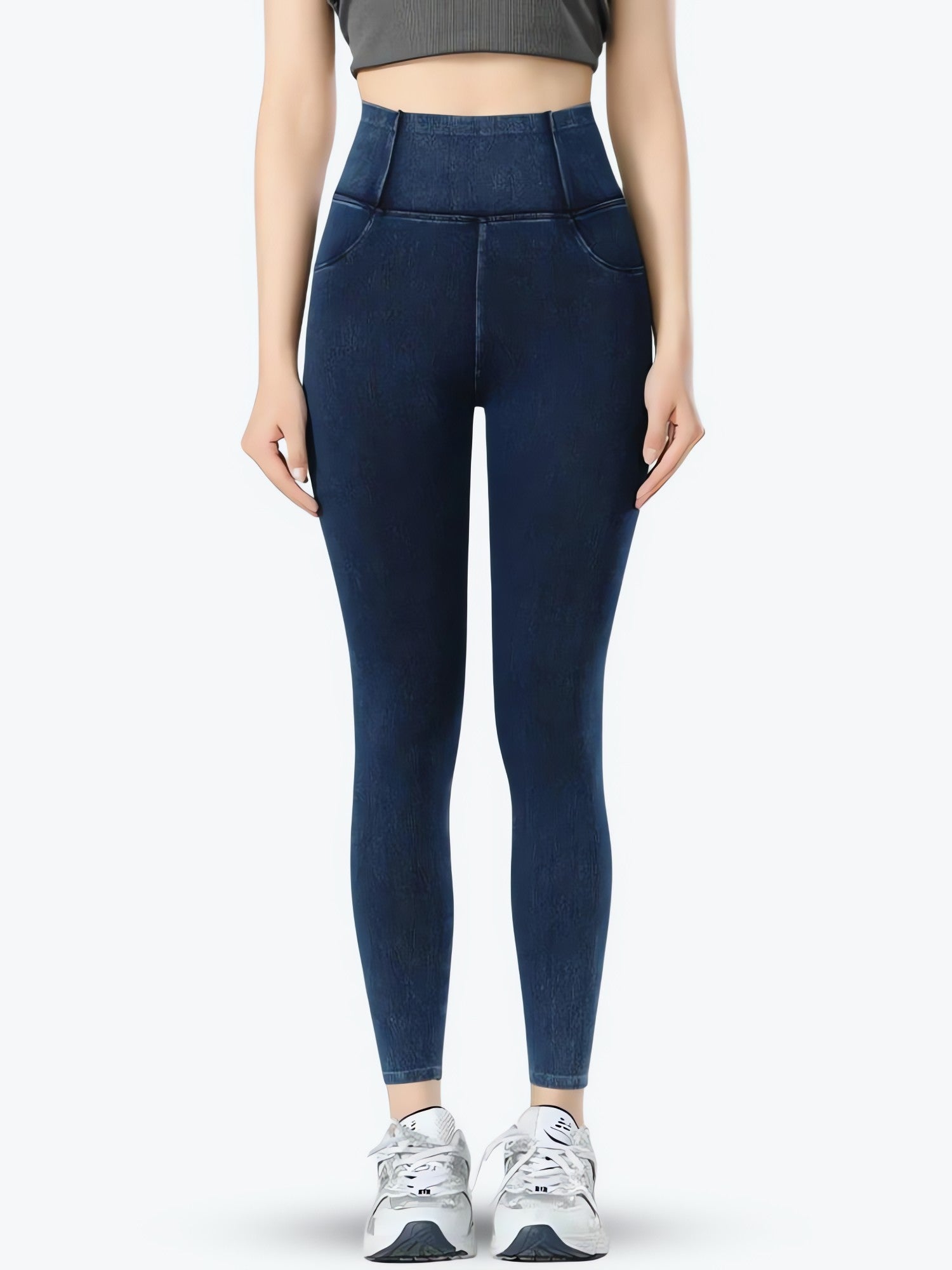 Casual High Rise Fit Denim Jeggings - KAYSMAR