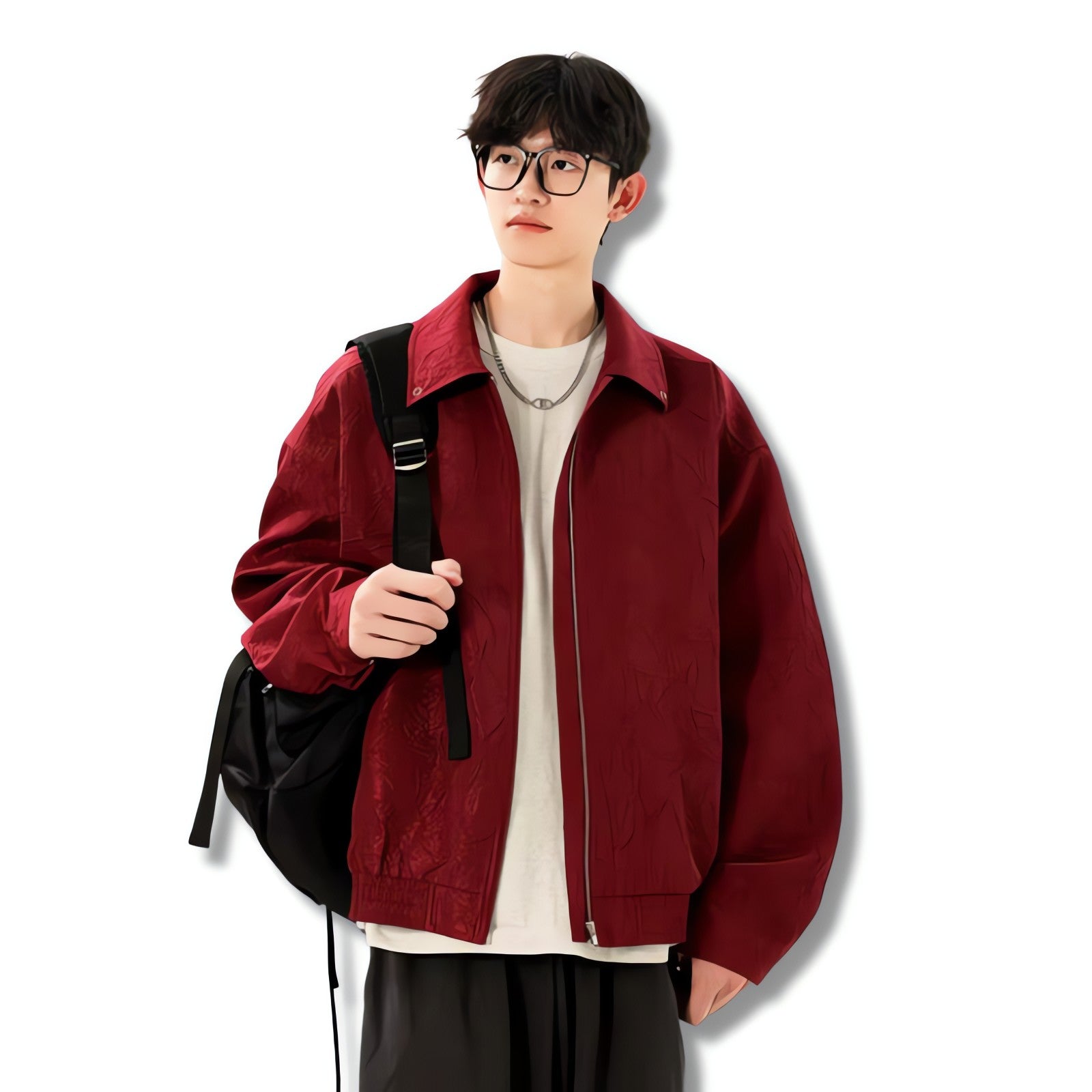 Casual Zip-Up Jacket - KAYSMAR