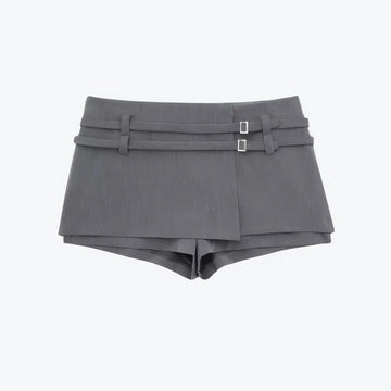 Casualcore Double Belted Mini Skort - KAYSMAR