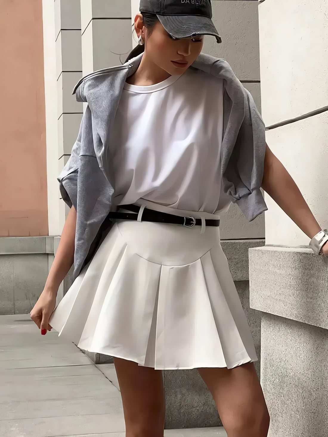 Casualcore Pleated Mini Skirt - KAYSMAR