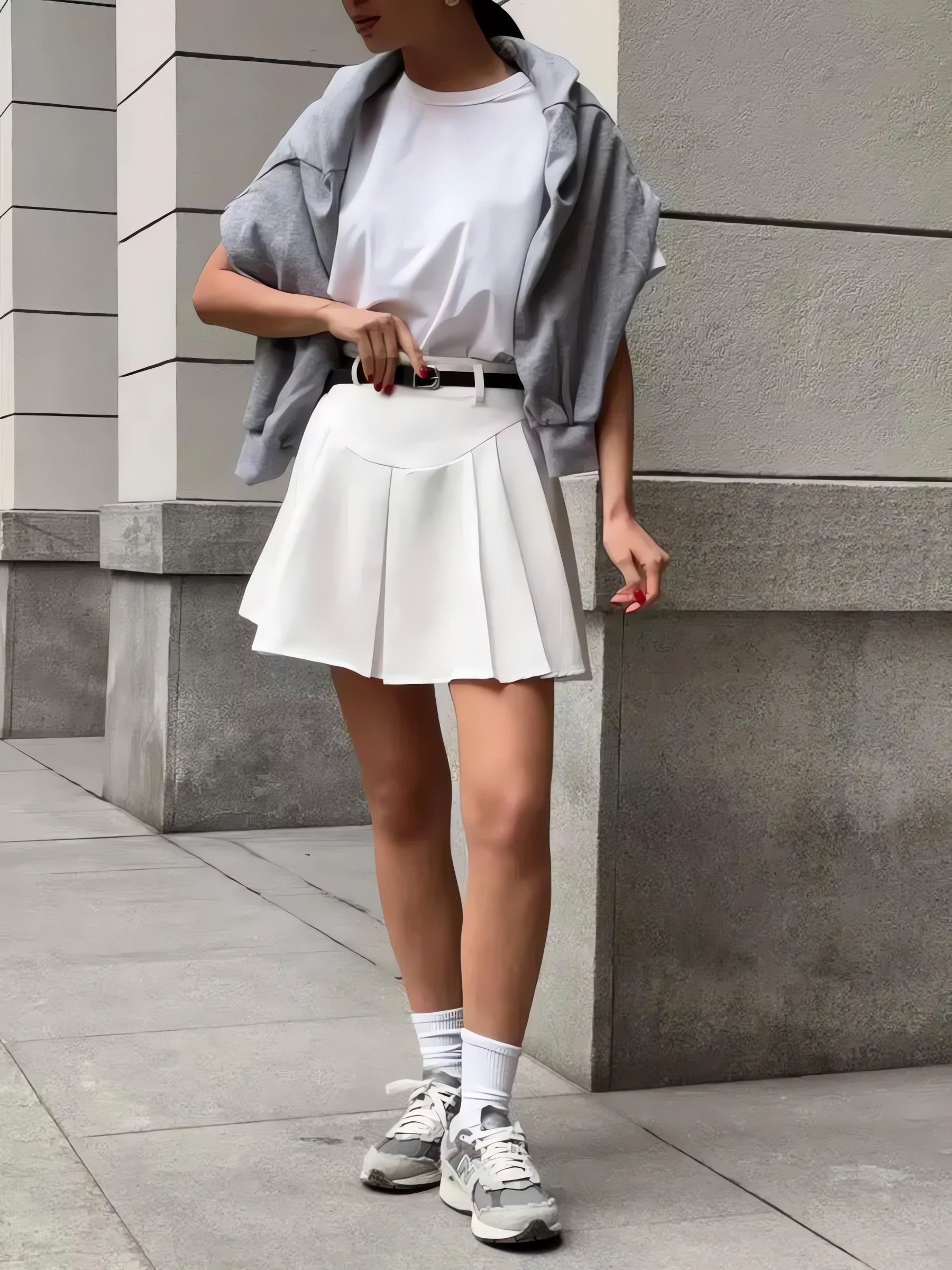 Casualcore Pleated Mini Skirt - KAYSMAR