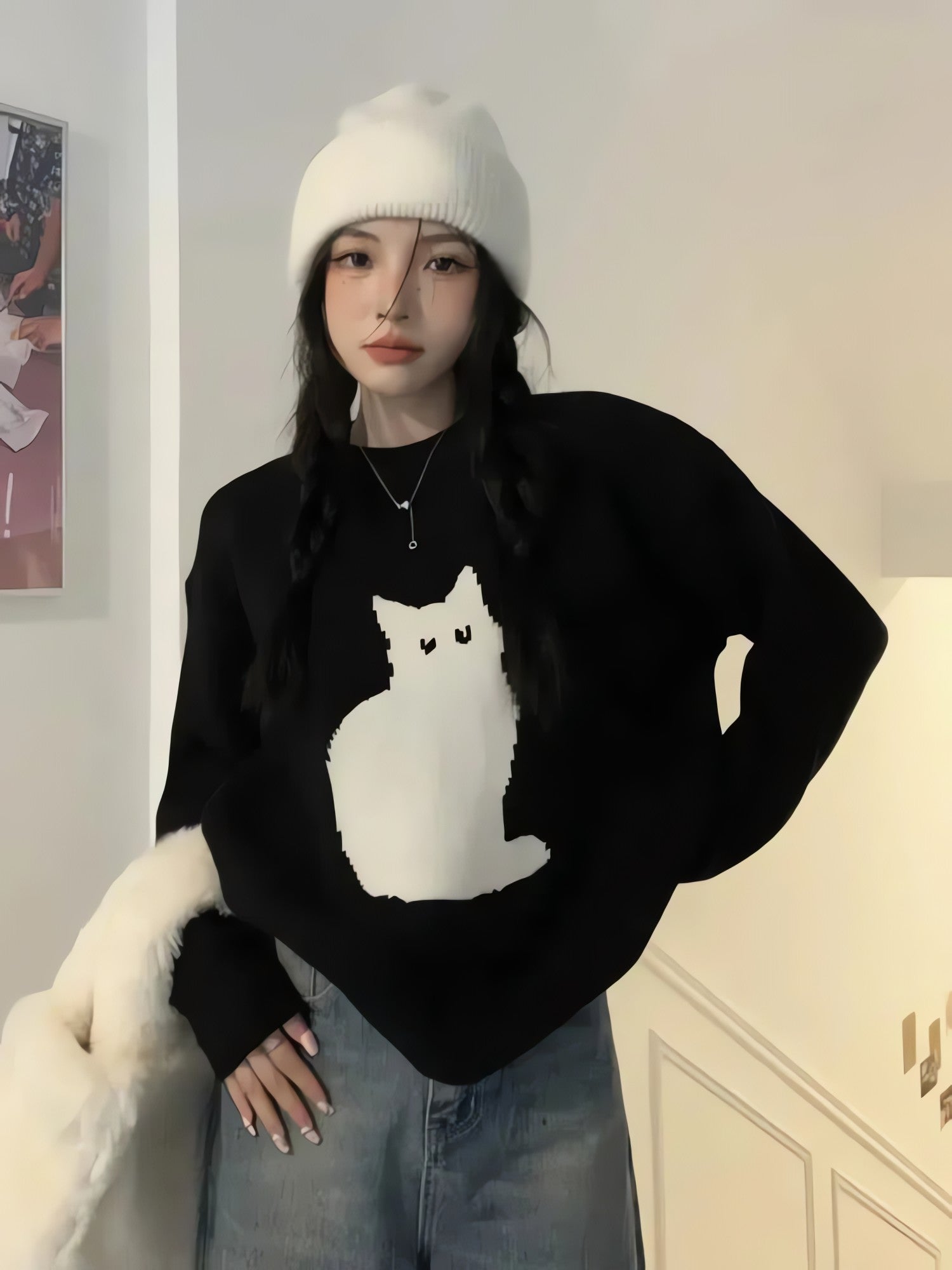 Cat Sweater - KAYSMAR