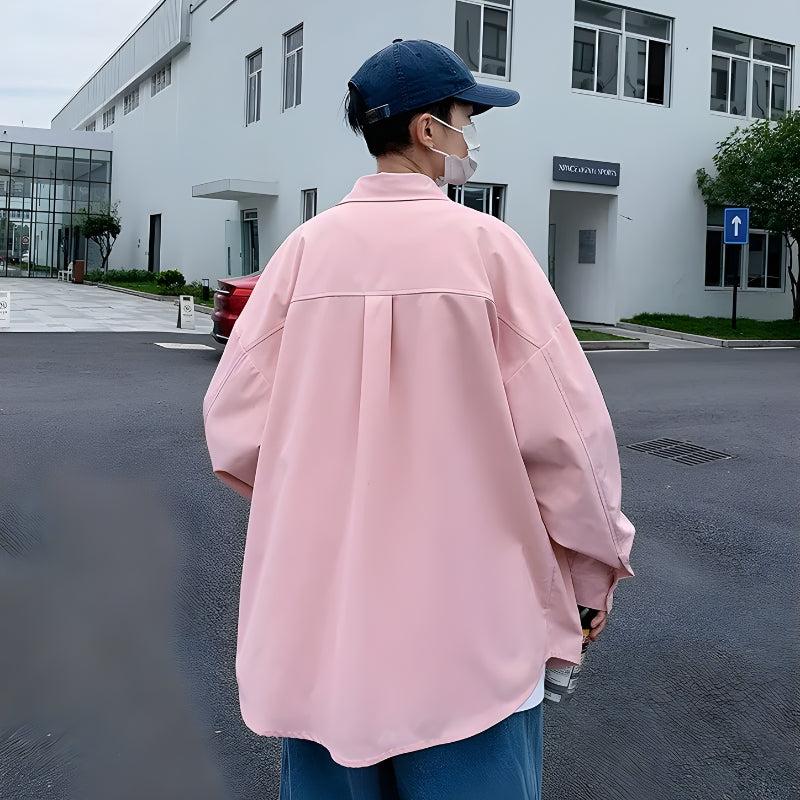 Chain Detailed Long Sleeve Shirt - KAYSMAR