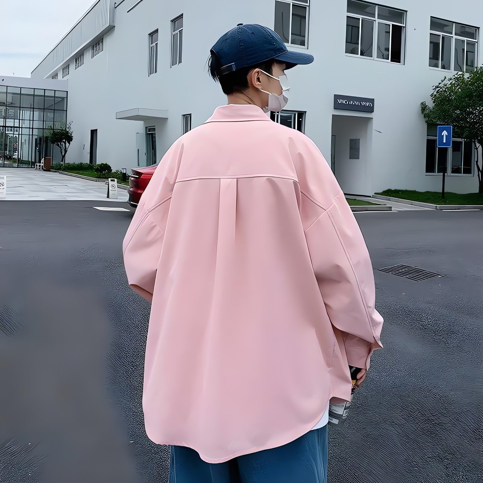Chain Detailed Long Sleeve Shirt - KAYSMAR
