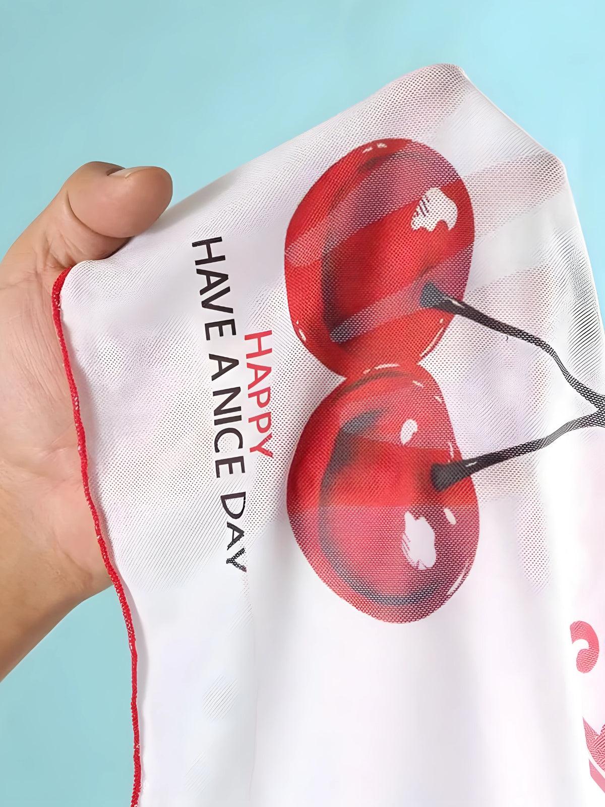 Cherry Crop Top & Bikini Set - KAYSMAR