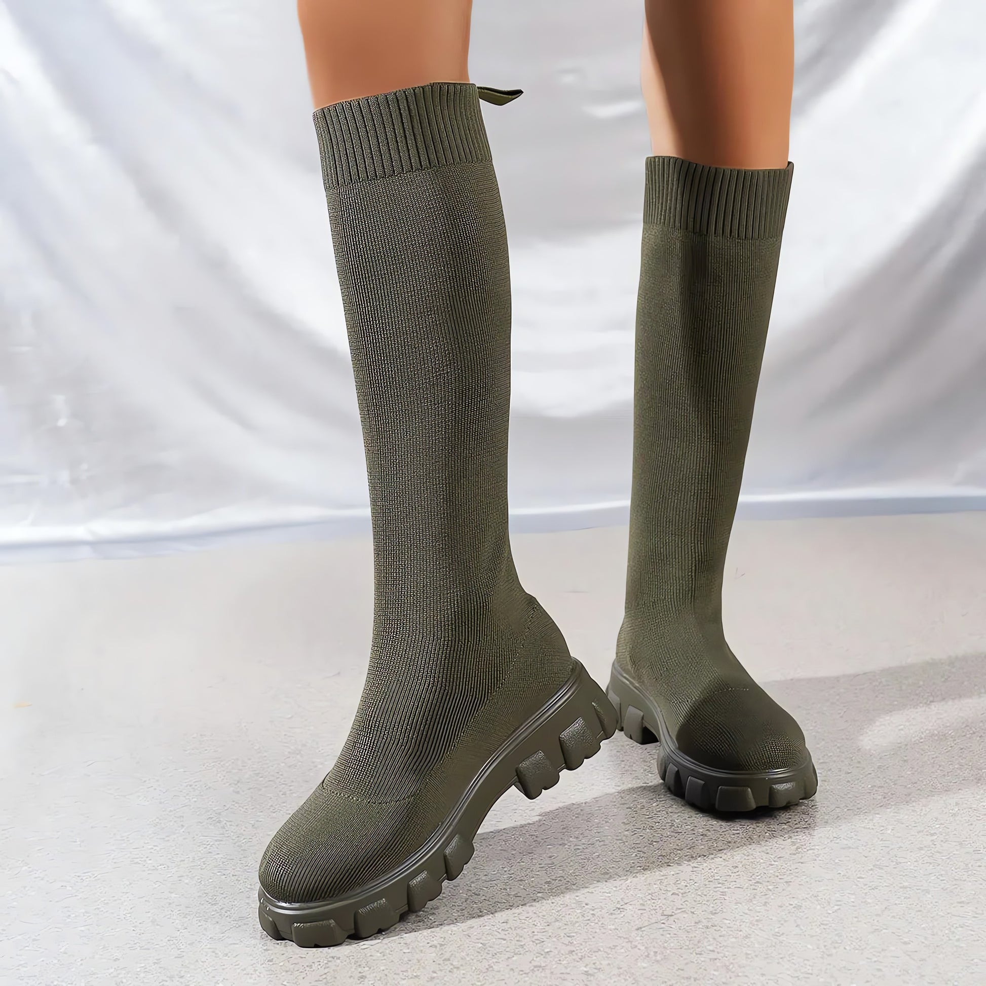 Chunky Sock Boots - KAYSMAR