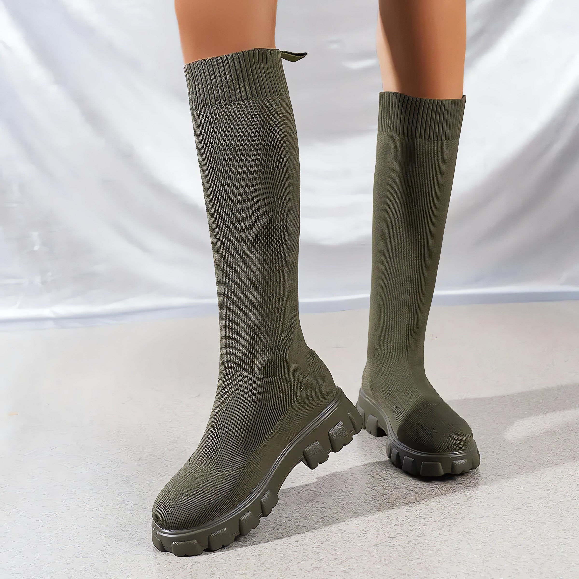 Chunky Sock Boots - KAYSMAR