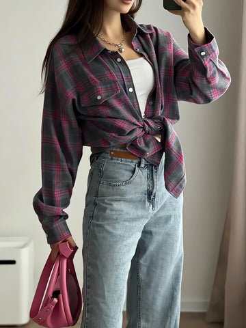 Classic Plaid Shirt - KAYSMAR