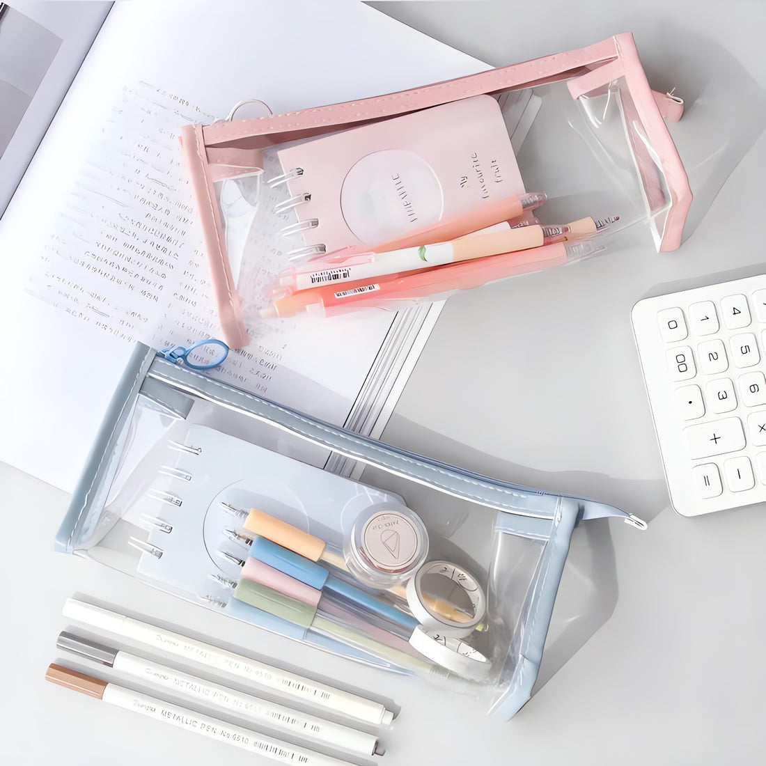 Clear Pencil Case - KAYSMAR