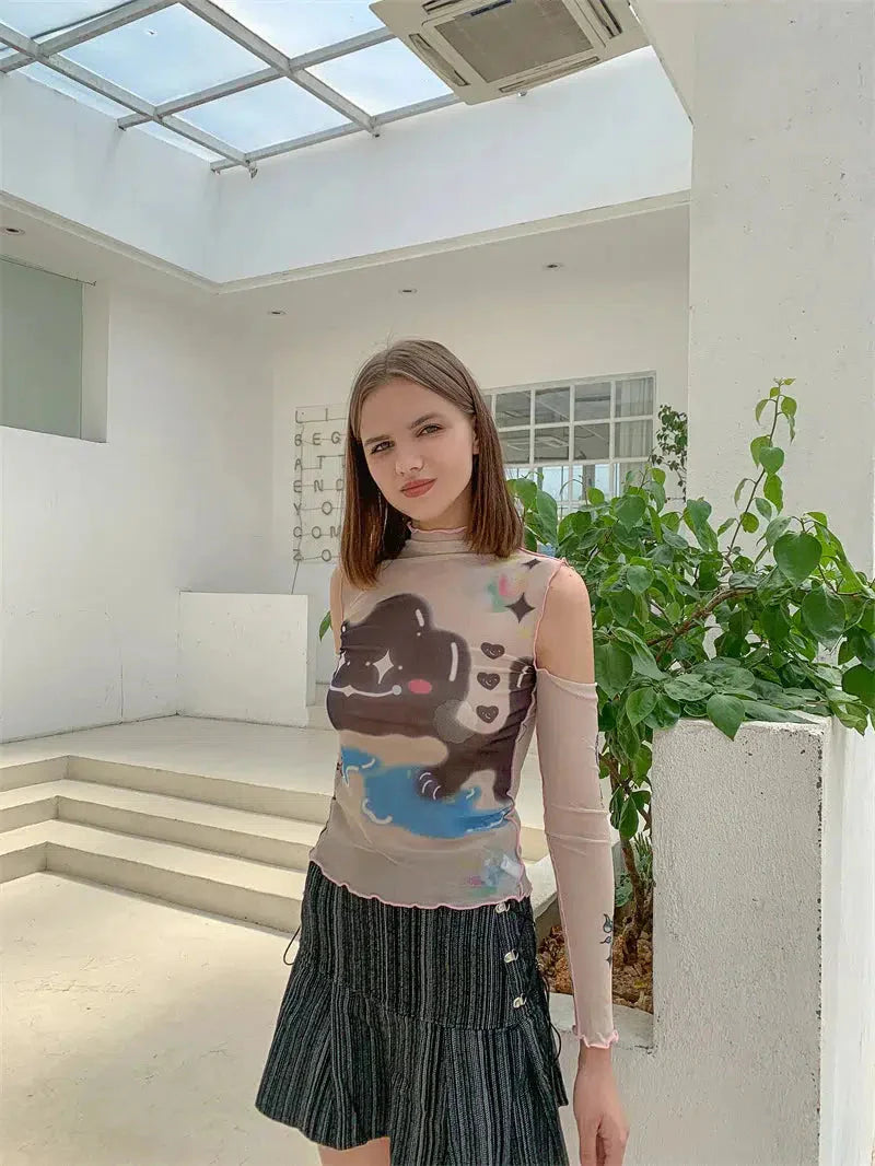 Cloud Monster Mesh Top - KAYSMAR