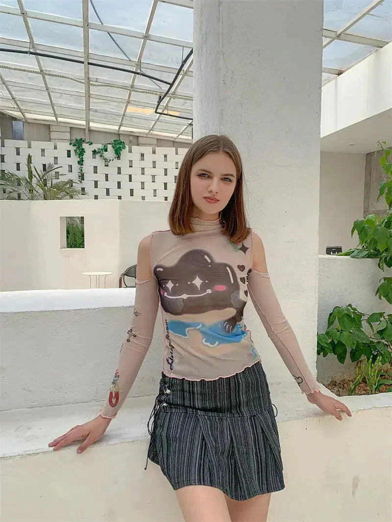 Cloud Monster Mesh Top - KAYSMAR