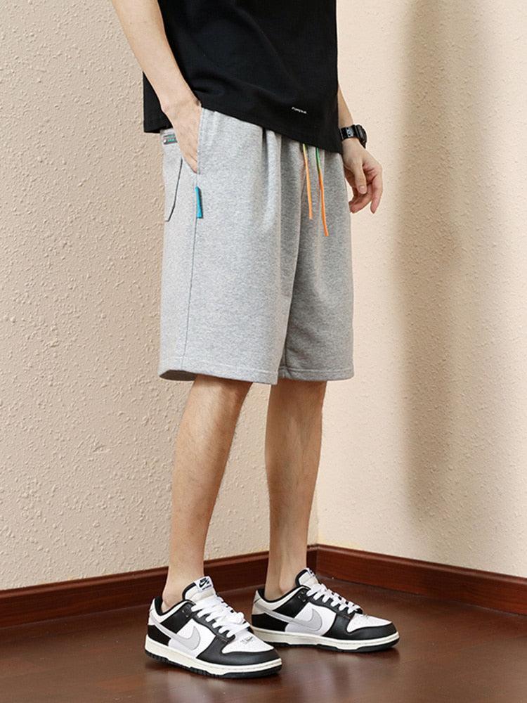 Colored Laces Striped Sweatshort - KAYSMAR
