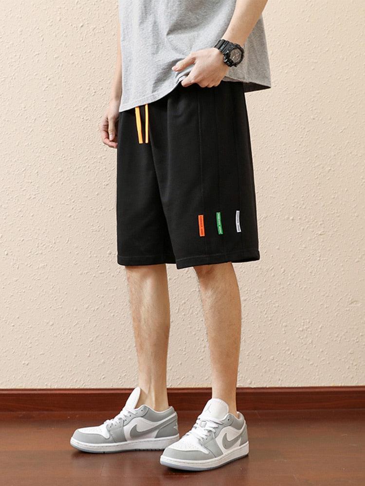 Colored Laces Striped Sweatshort - KAYSMAR