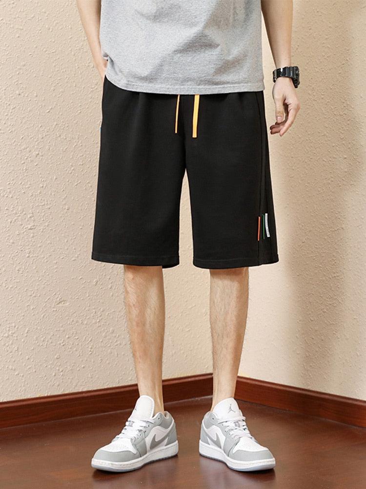 Colored Laces Striped Sweatshort - KAYSMAR