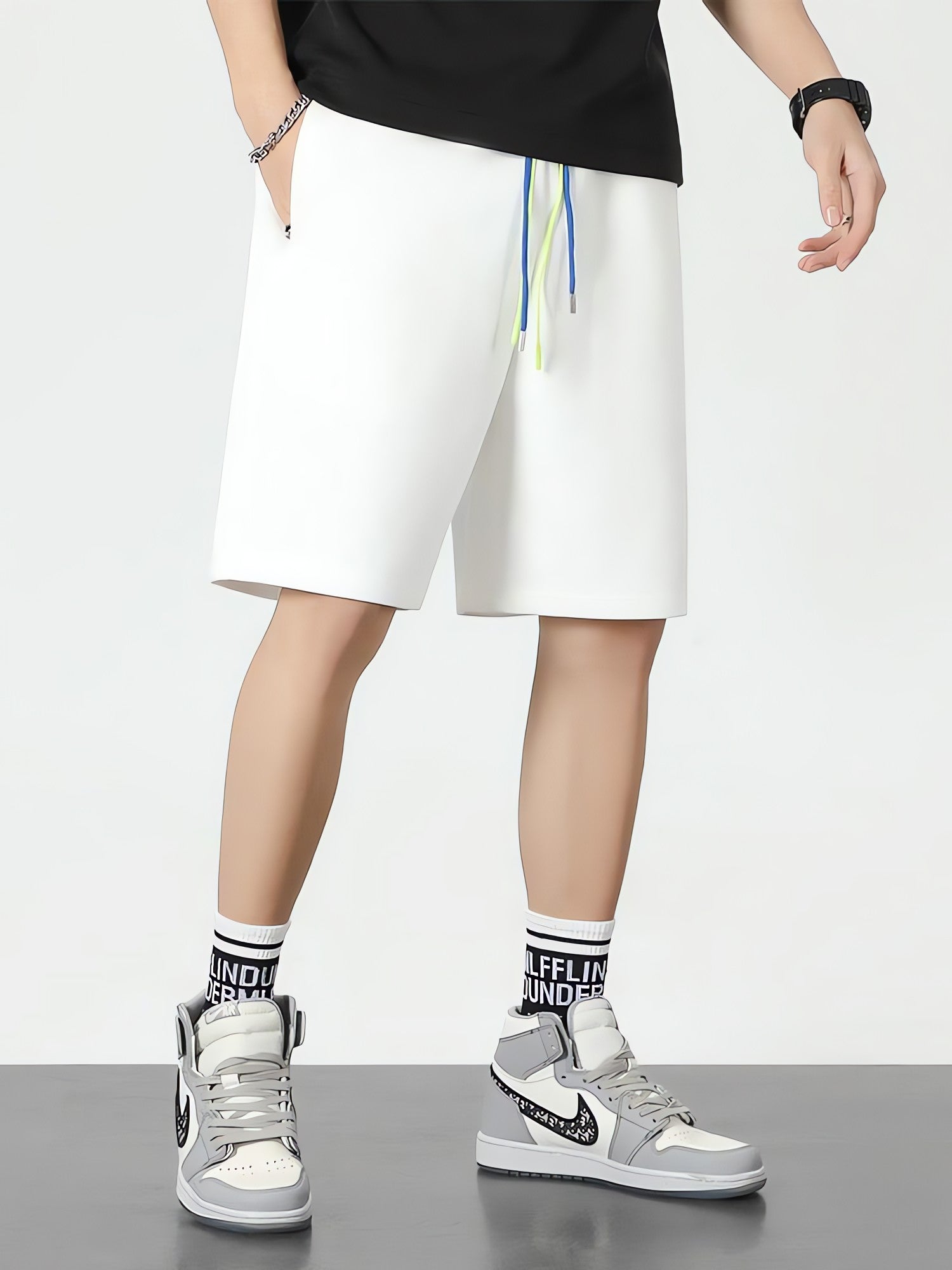 Colored Laces Sweatshort - KAYSMAR