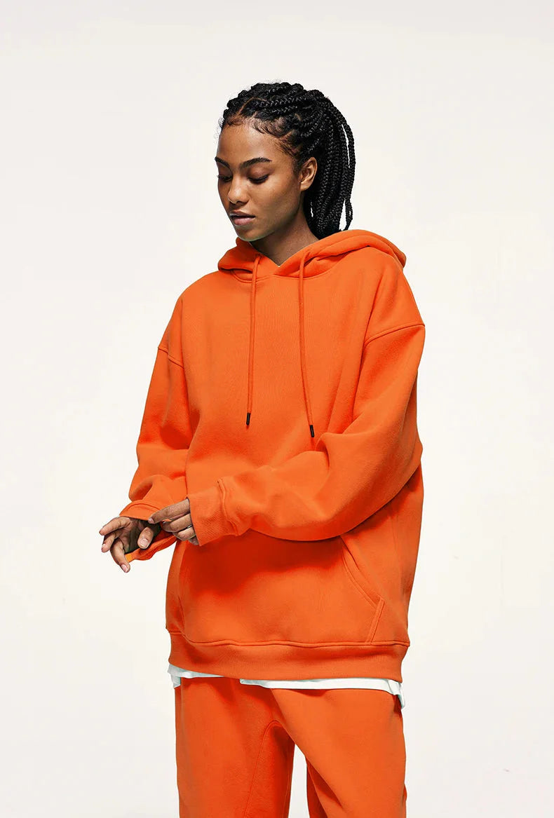 Colorful Basic Pullover Hoodie - KAYSMAR
