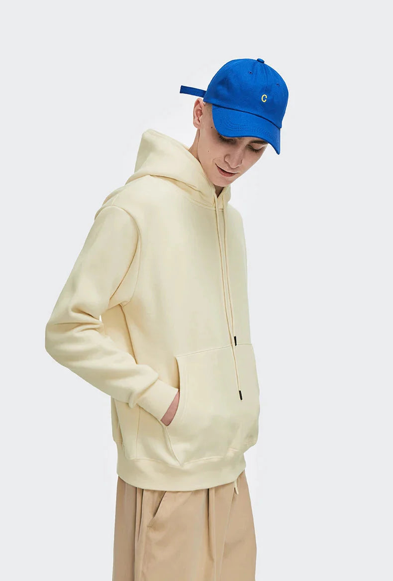 Colorful Basic Pullover Hoodie - KAYSMAR