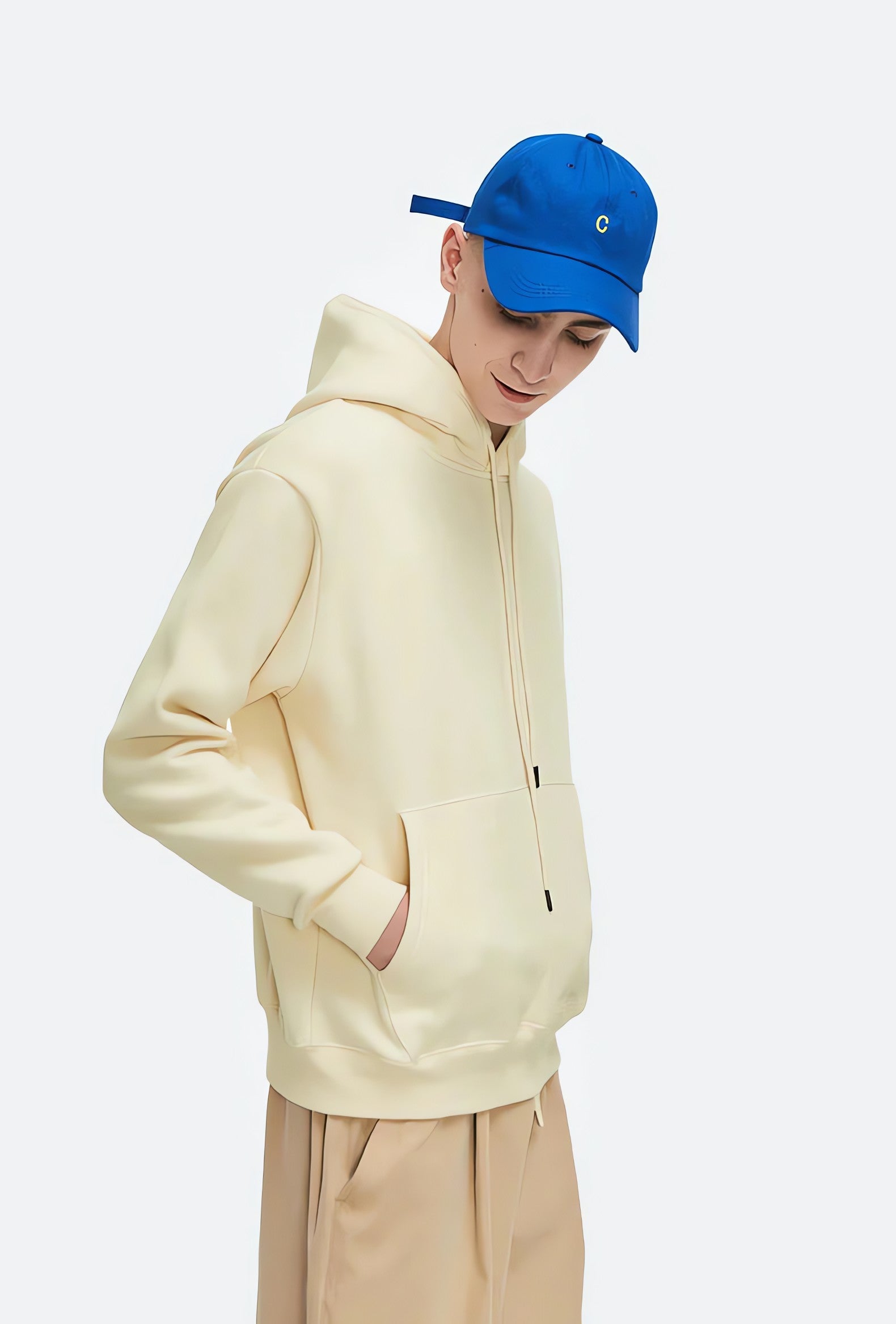 Colorful Basic Pullover Hoodie - KAYSMAR