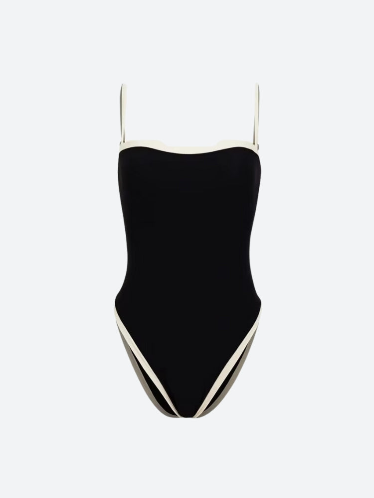 Contrast Basic Swimsuit - KAYSMAR