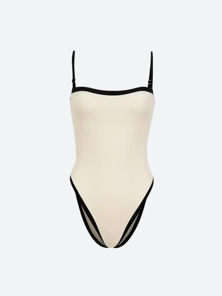 Contrast Basic Swimsuit - KAYSMAR