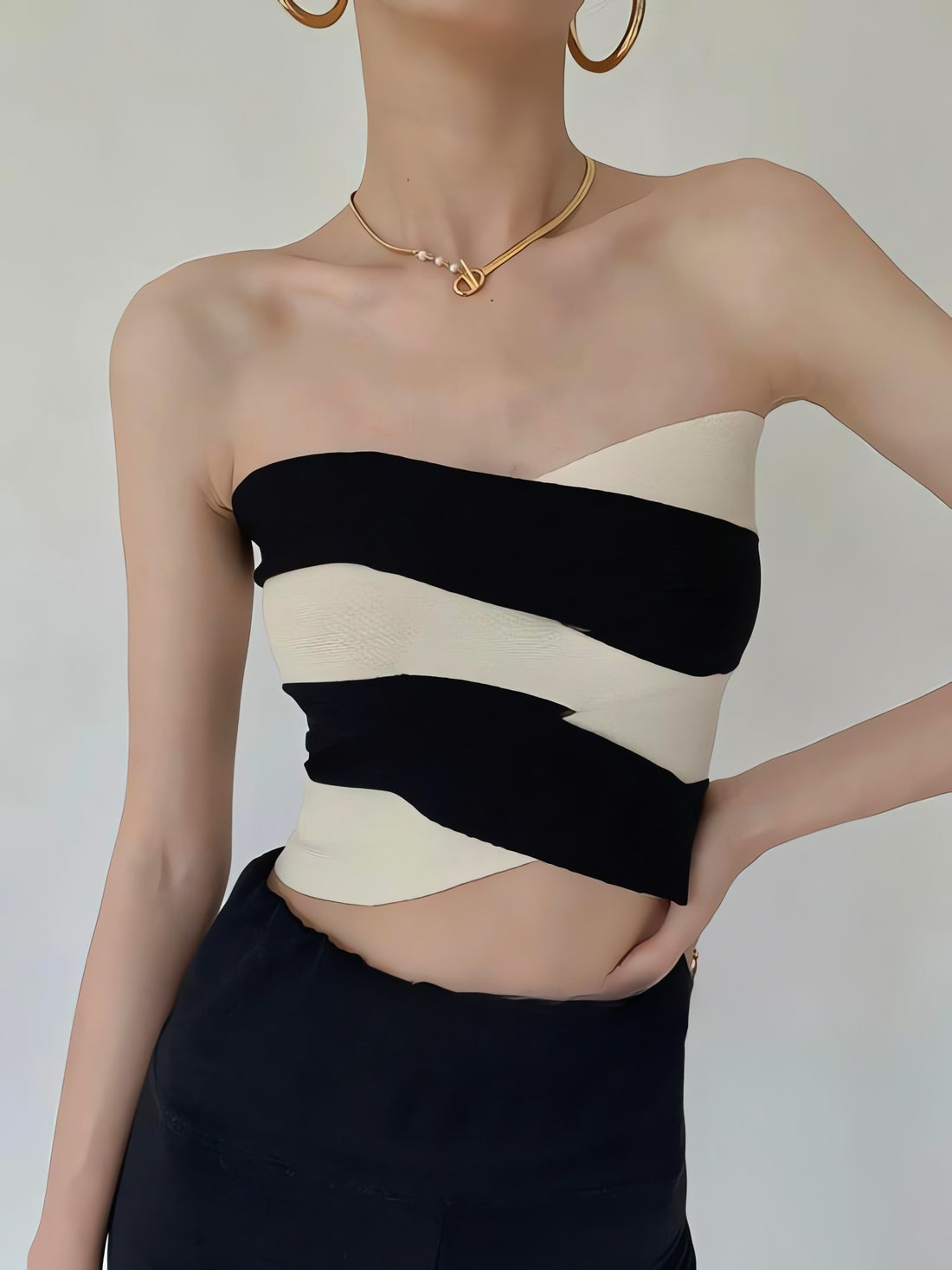 Contrast Color Tube Top - KAYSMAR