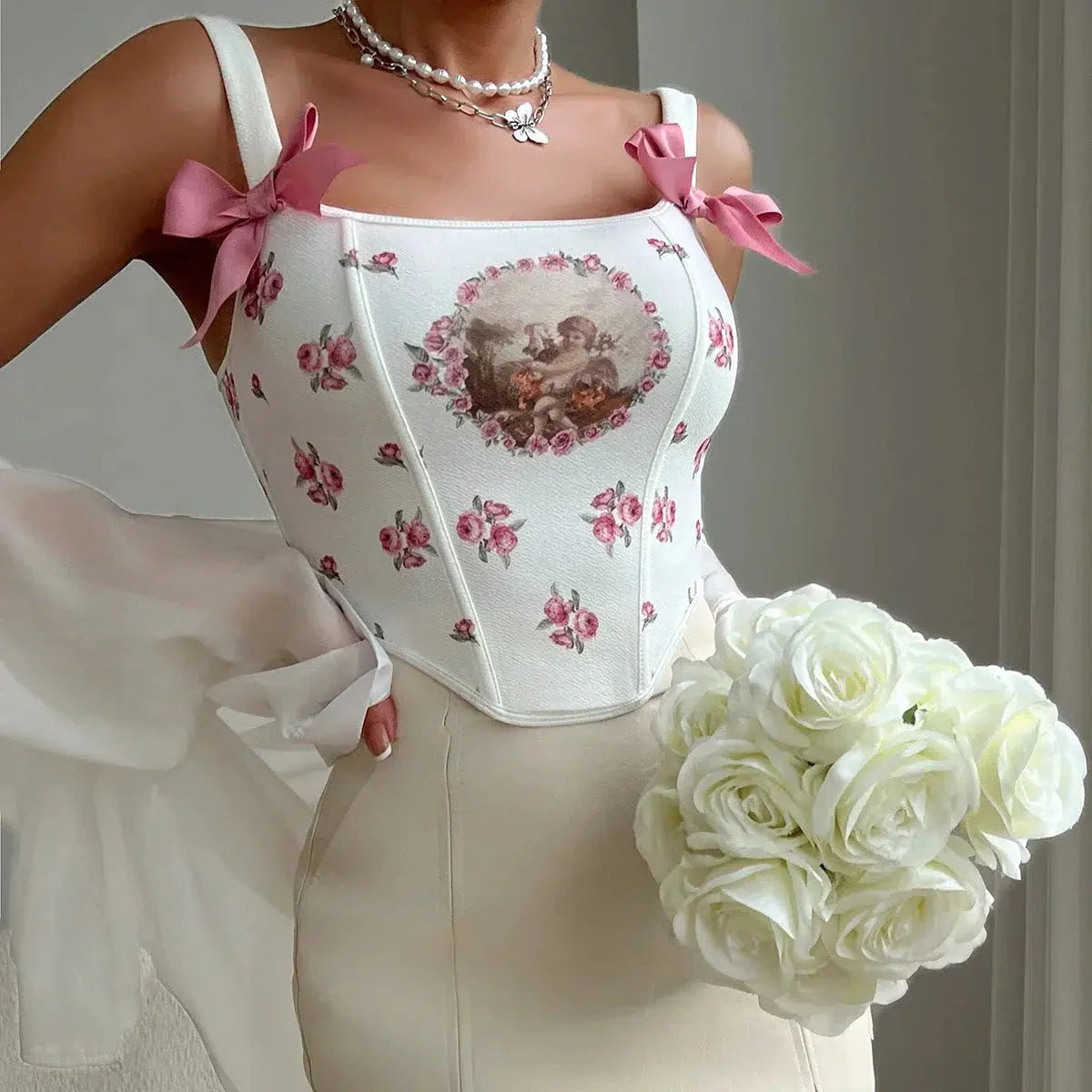 Coquette Baby Angel Corset Top - KAYSMAR