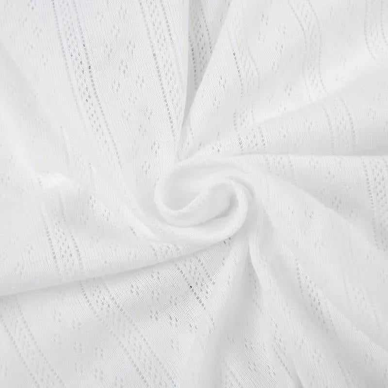 Coquette Bow Pointelle Top - KAYSMAR