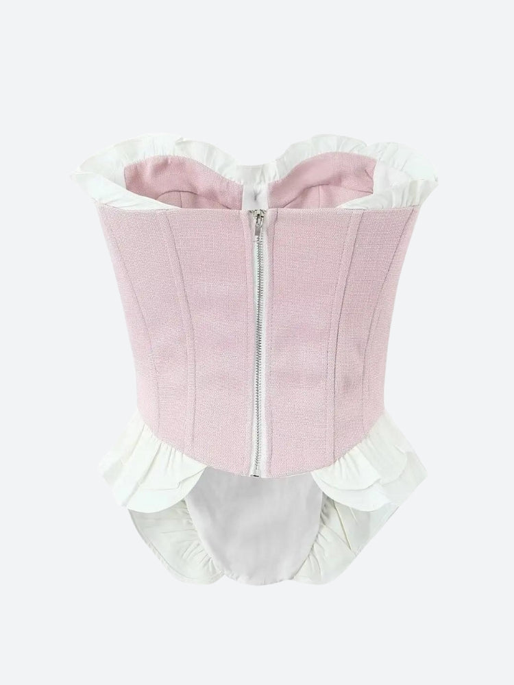 Coquette Pink Corset Top - KAYSMAR