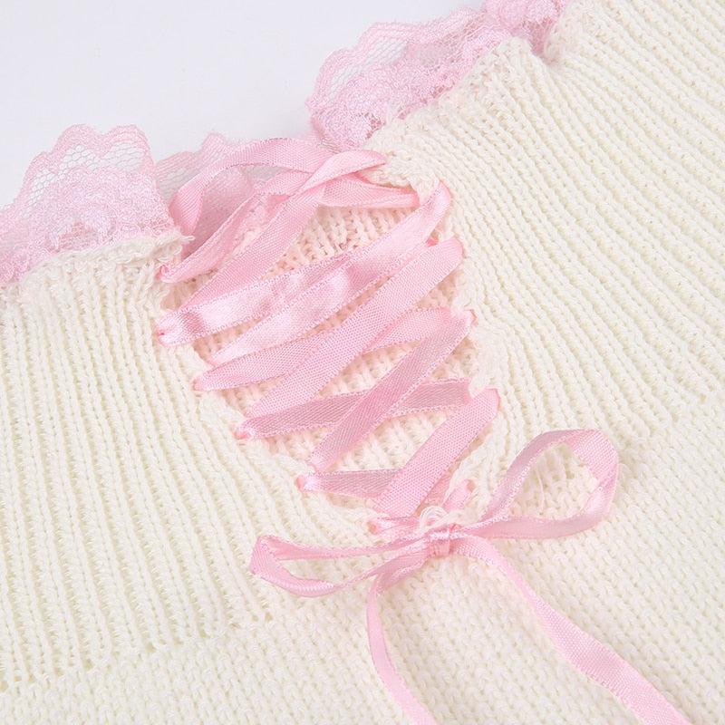 Coquette Ribbons Mini Skirt - KAYSMAR