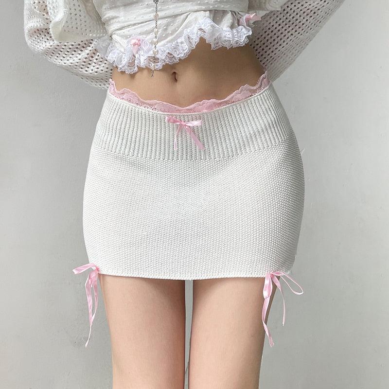 Coquette Ribbons Mini Skirt - KAYSMAR