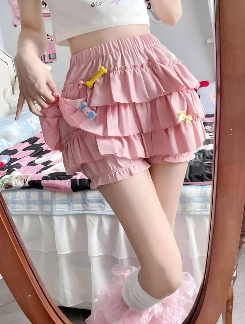 Coquette Ruffle Mini Skirt - KAYSMAR