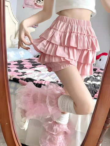 Coquette Ruffle Mini Skirt - KAYSMAR
